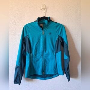 Ariat Women's Teal and Navy Blue  Jacket